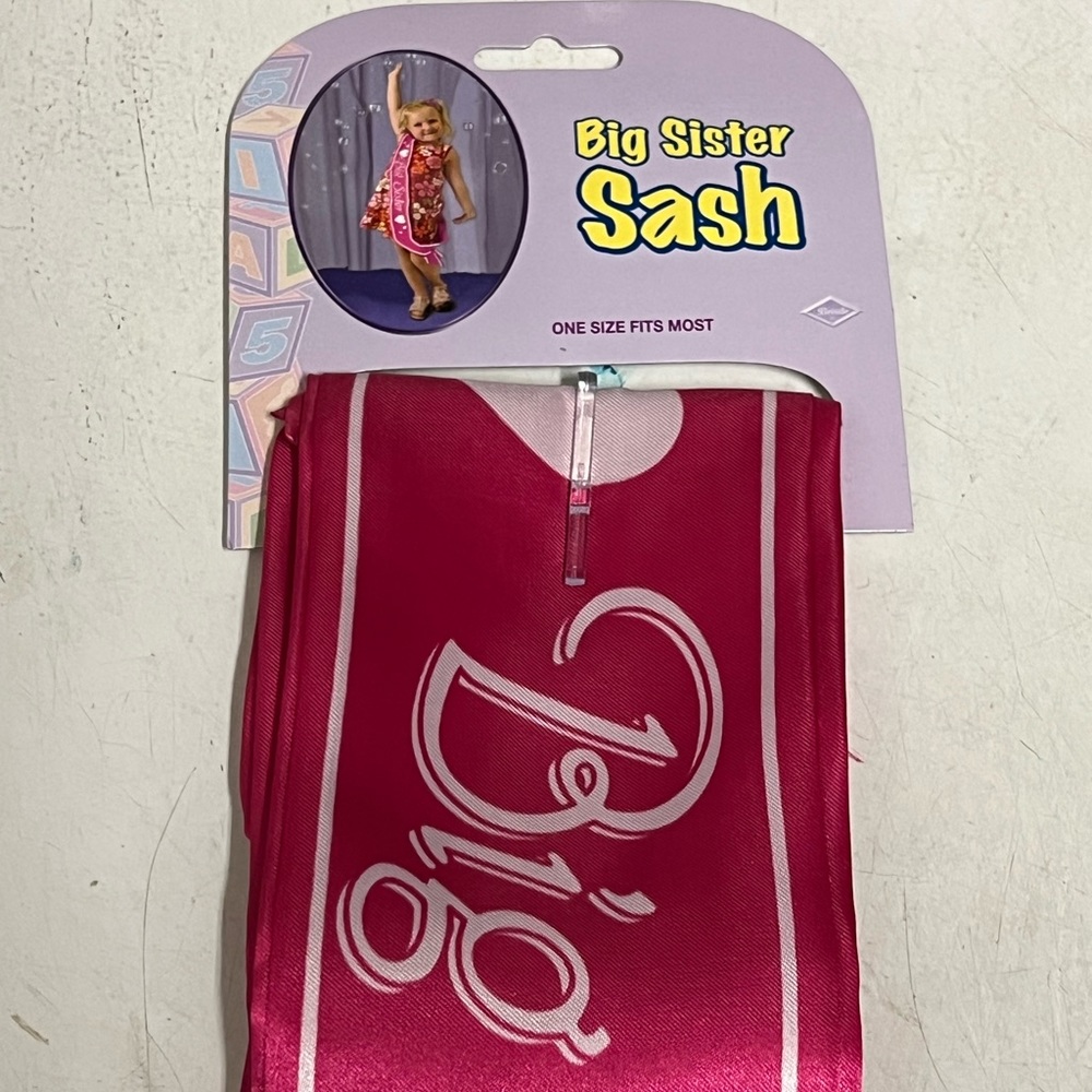 Sash For Big Sister To Be